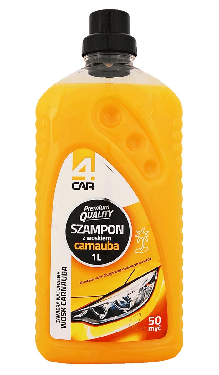 szampon samochodowy z woskiem carnauba