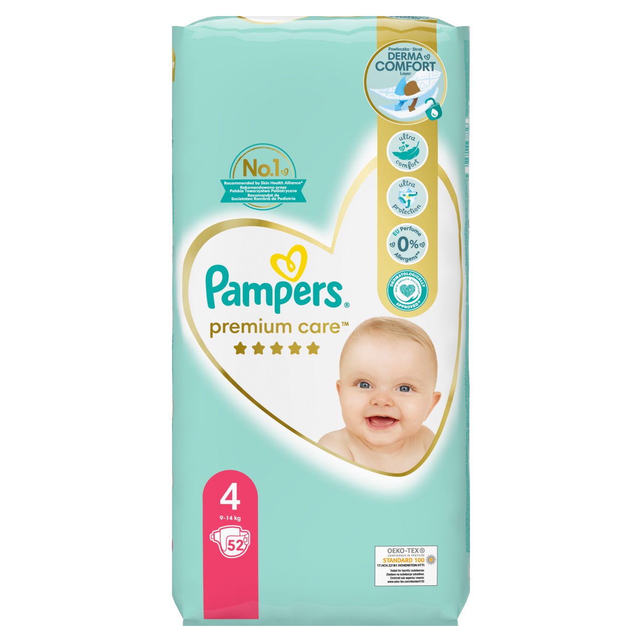 pampers premium care pieluchy rozmiar 4 maxi 8-14kg