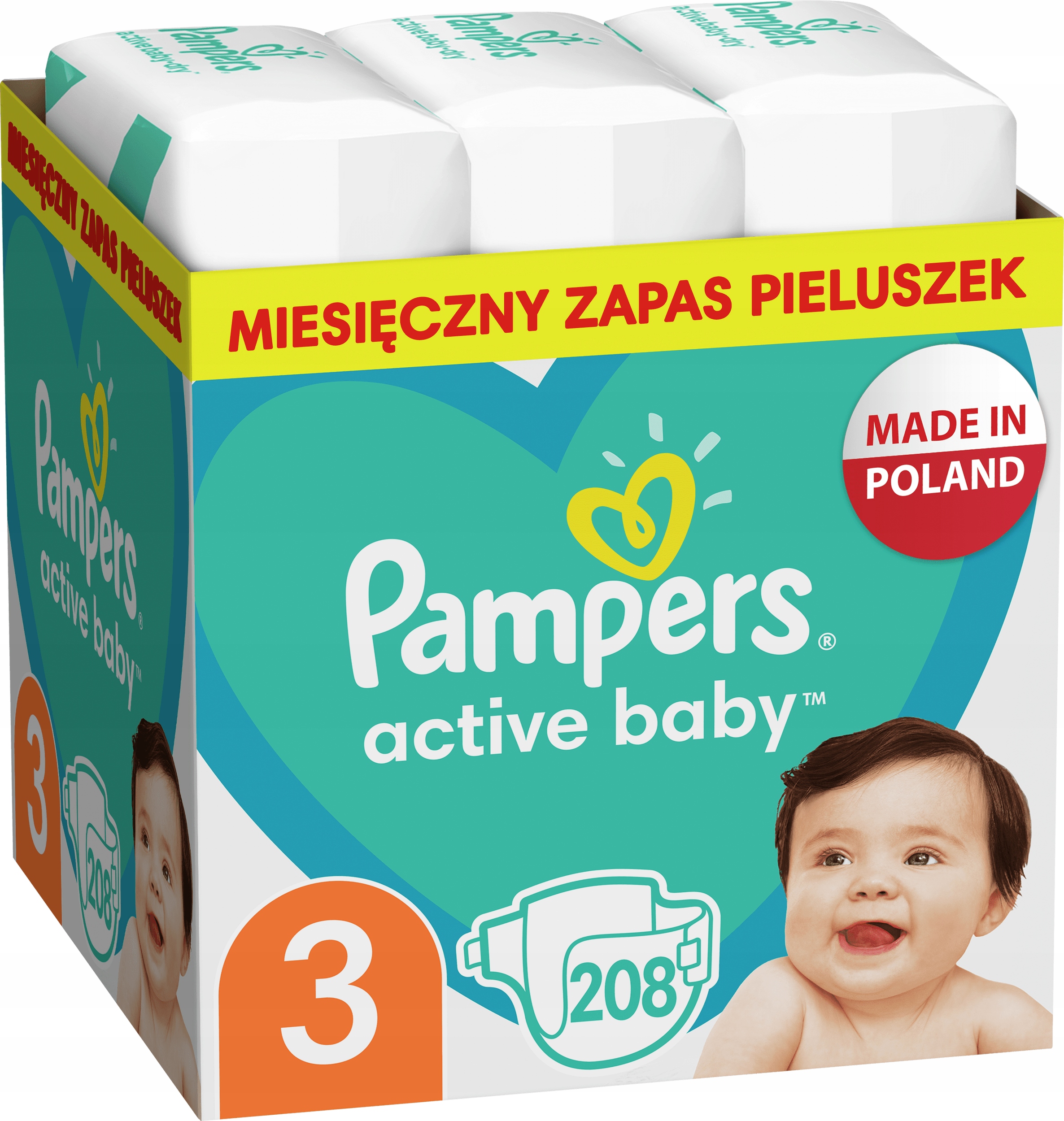 pampers active baby 3 wyglad 2017