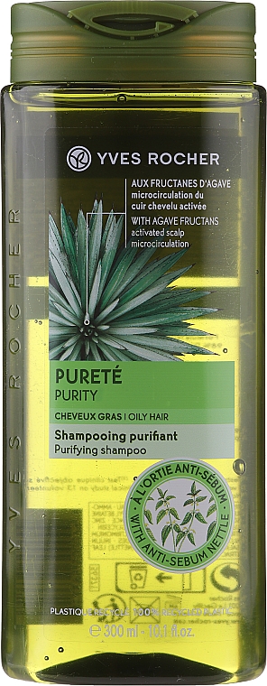 szampon oczyszczający do włosów przetłuszczających aię ives rocher