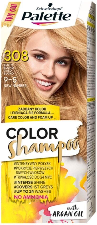 szampon koloryzujacy platynowy blond 24-28 myć