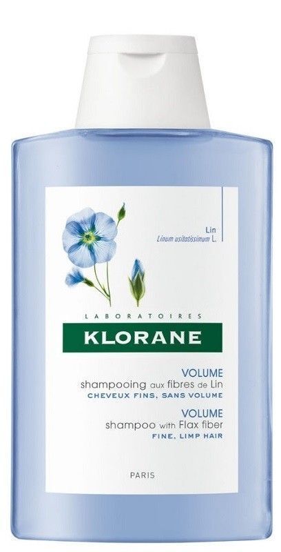 klorane szampon na bazie włokien lnu do włosów cienkich 200ml