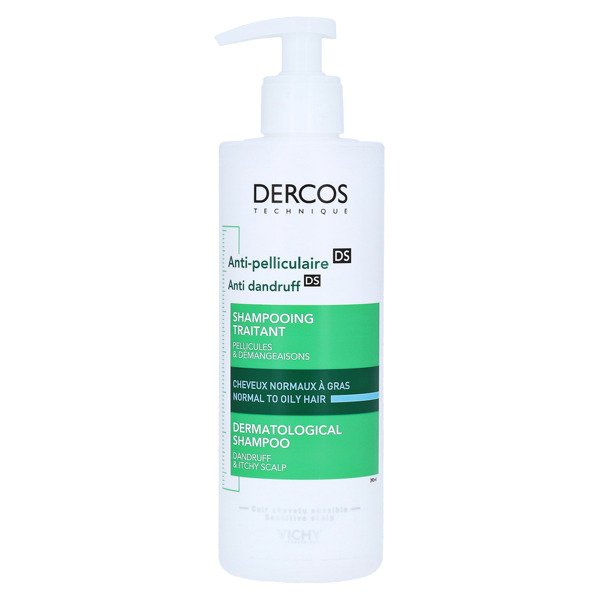 vichy dercos szampon przeciwłupieżowy suche 390ml