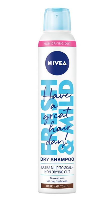 niebieski suchy szampon nivea