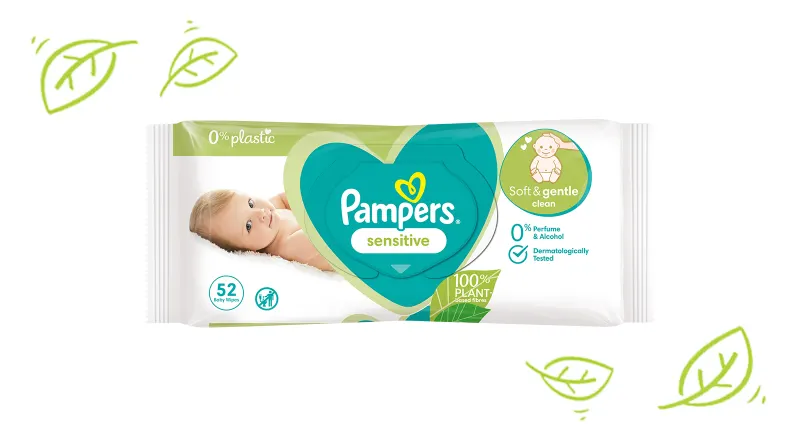 pampers sensitive billendoekjes