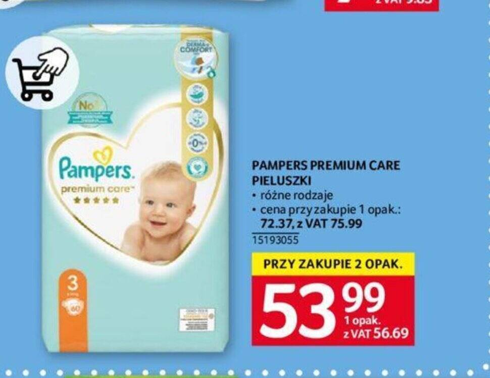 pieluchu pampers premium care selgros