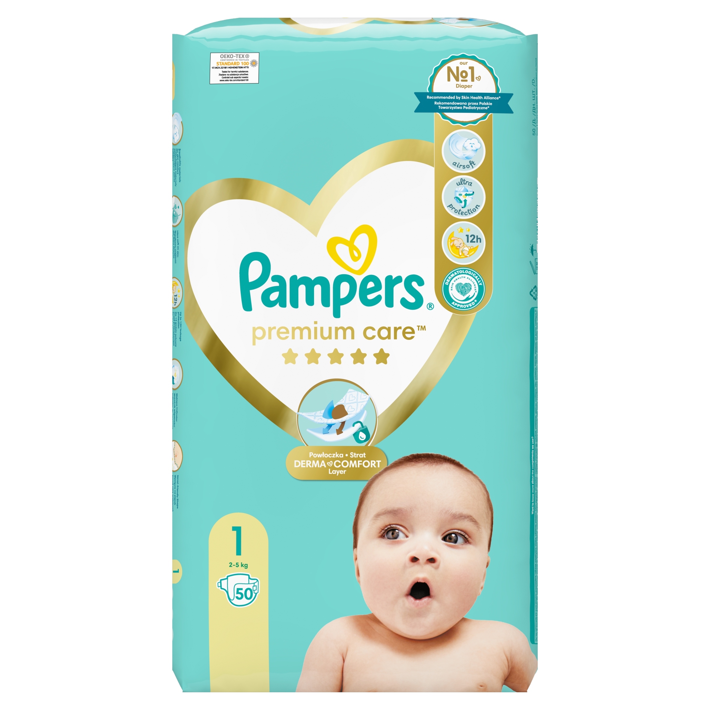 pieluchy pampers premium care 2 cena