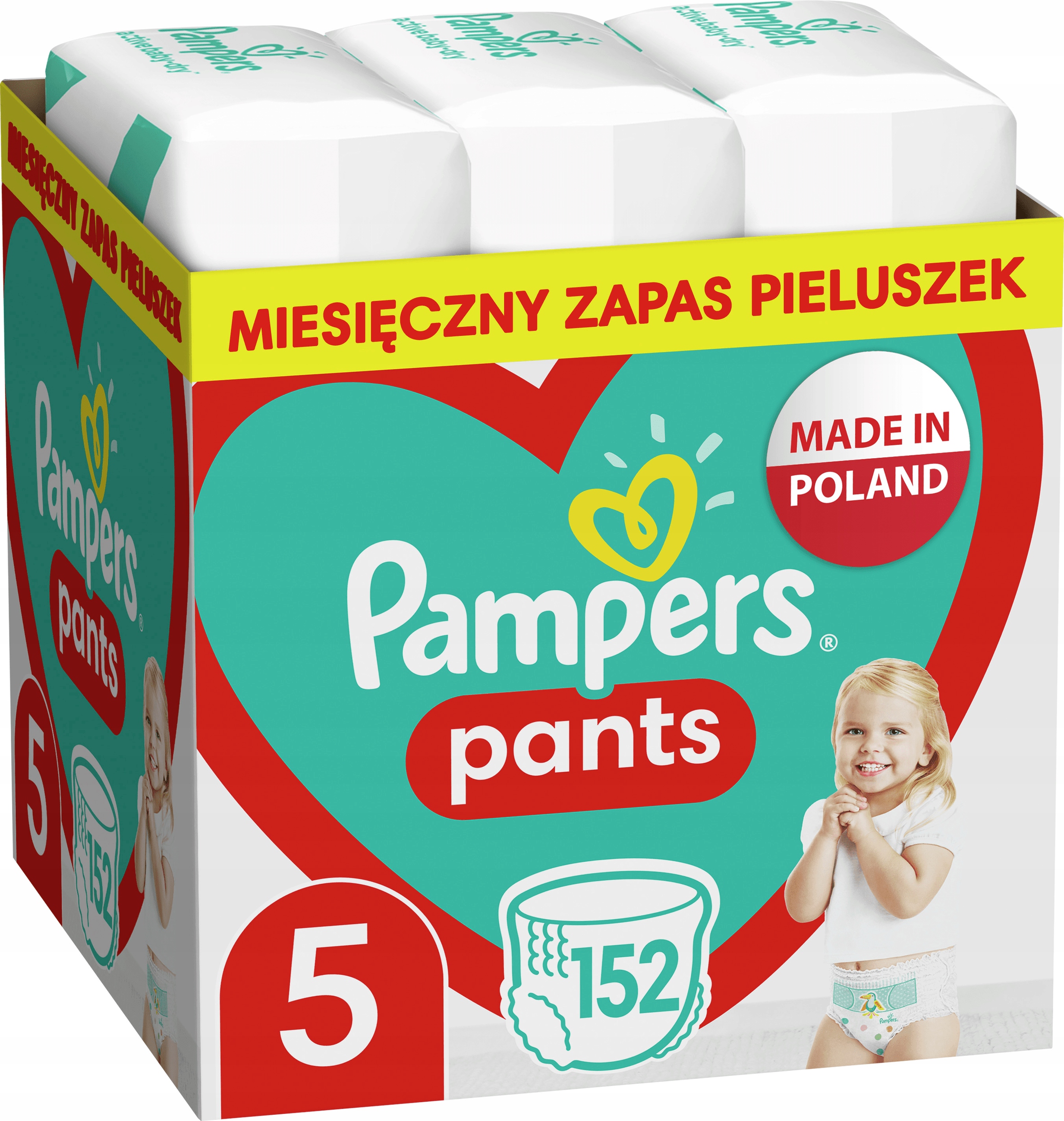 pampers pieluchomajtki pants 5