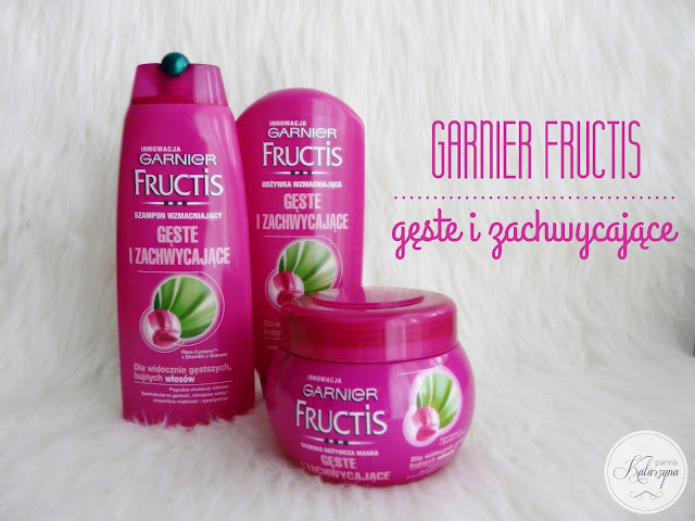 garnier fructis gęste i zachwycające szampon wzmacniający