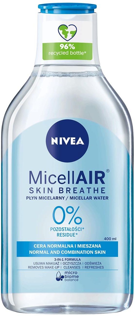 nivea skóra sucha płyn micelarny do mycia twarzy micelair