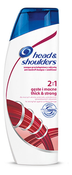 head and shoulders thick and strong szampon opinie