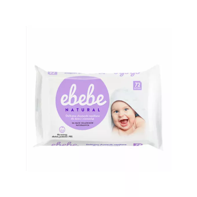 ebebe natural chusteczki nawilżane