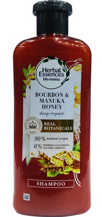 herbal essences szampon bourbon manuka honey