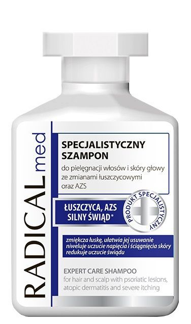 szampon leczniczy na swedzącą łuszczącą sie skórę