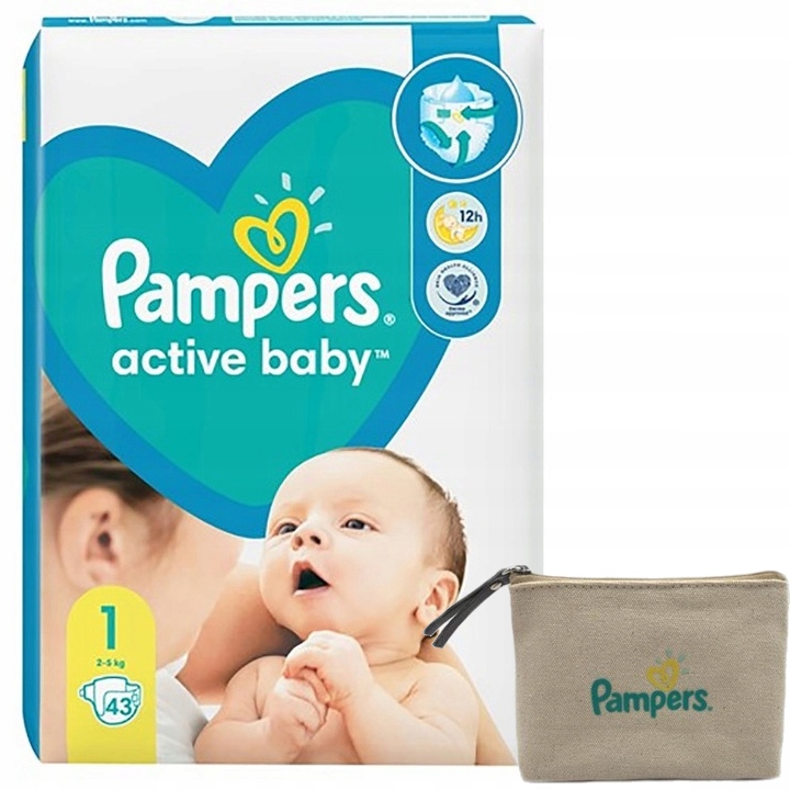 pampers 1 2-5 kg cena 43 szt