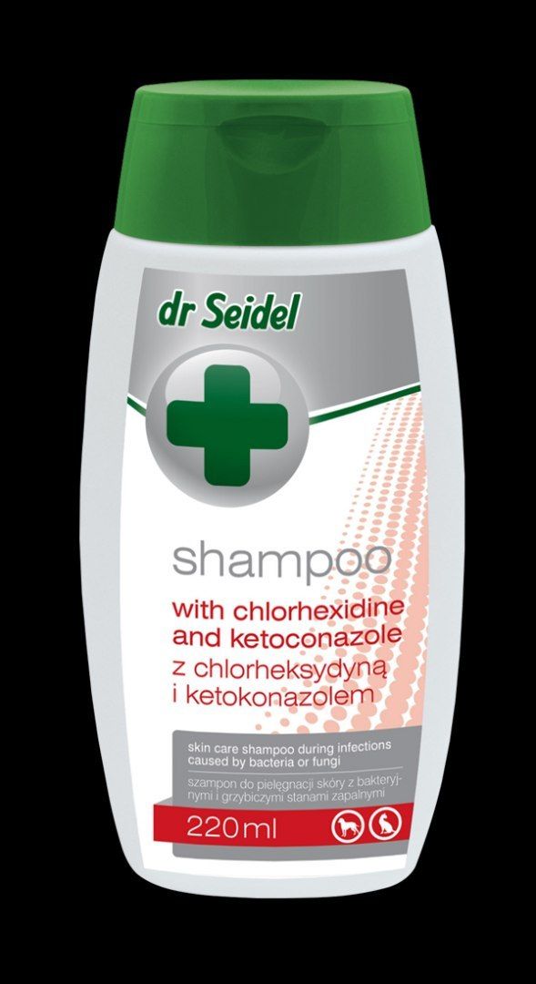 dr seidel szampon z chlorheksydyną i ketokonazolem