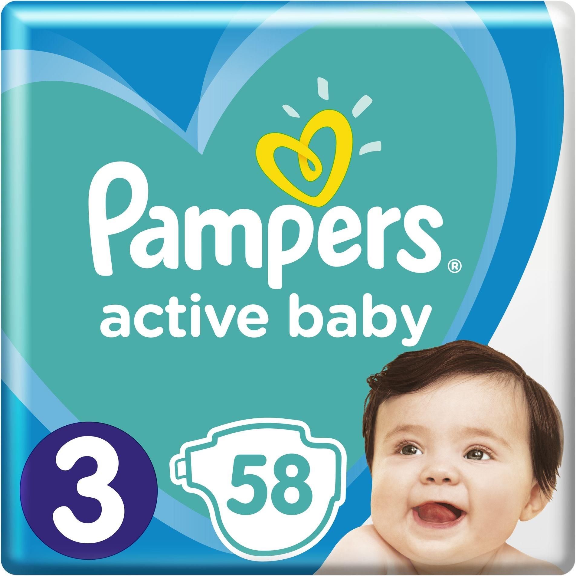 pampers active baby 3 ceneo