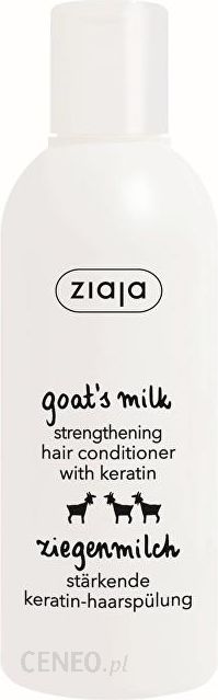 ziaja goats milk odżywka wzmacniająca do włosów suchych i zniszczonych