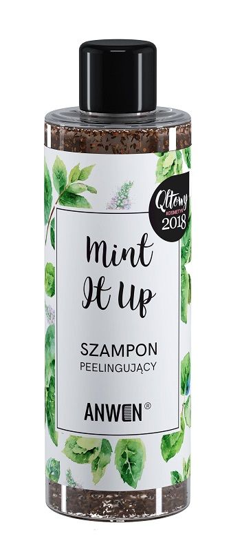 anwen mint it up szampon peelingujący do włosów 200ml