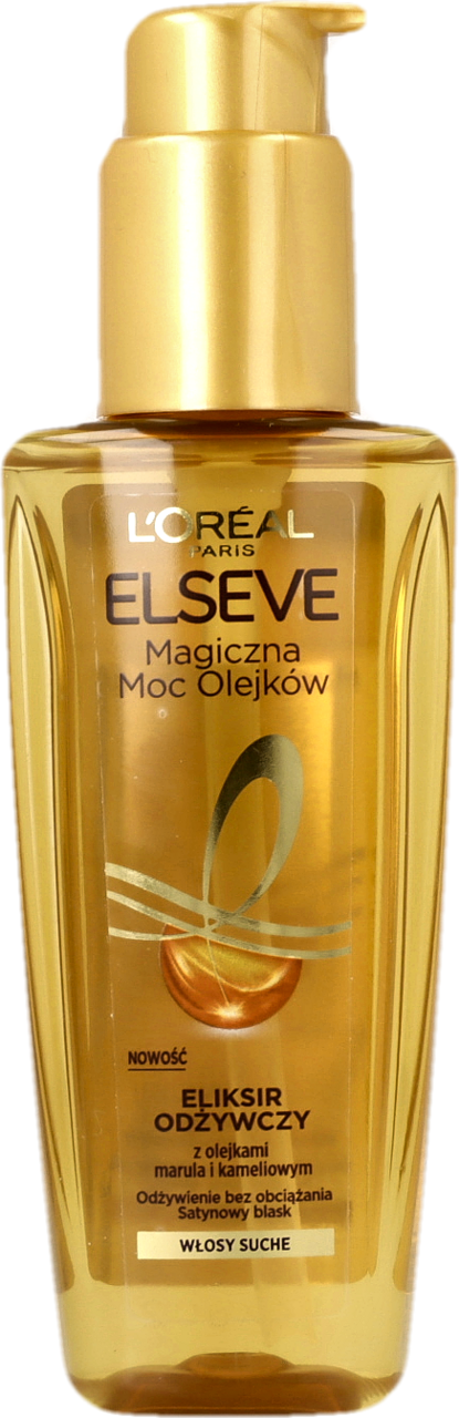 olejek do włosów elseve elixir