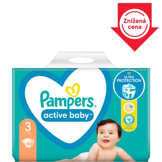 pampers active baby dry 3 tesco