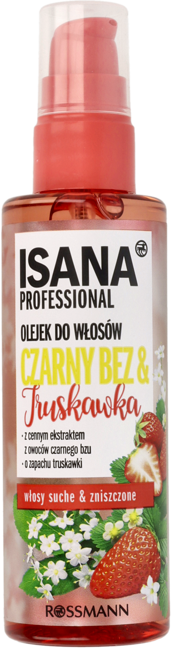 rossmann olejek do włosów isana