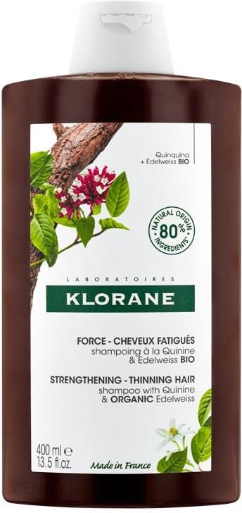 klorane szampon na bazie chininy i witamin z grupy b