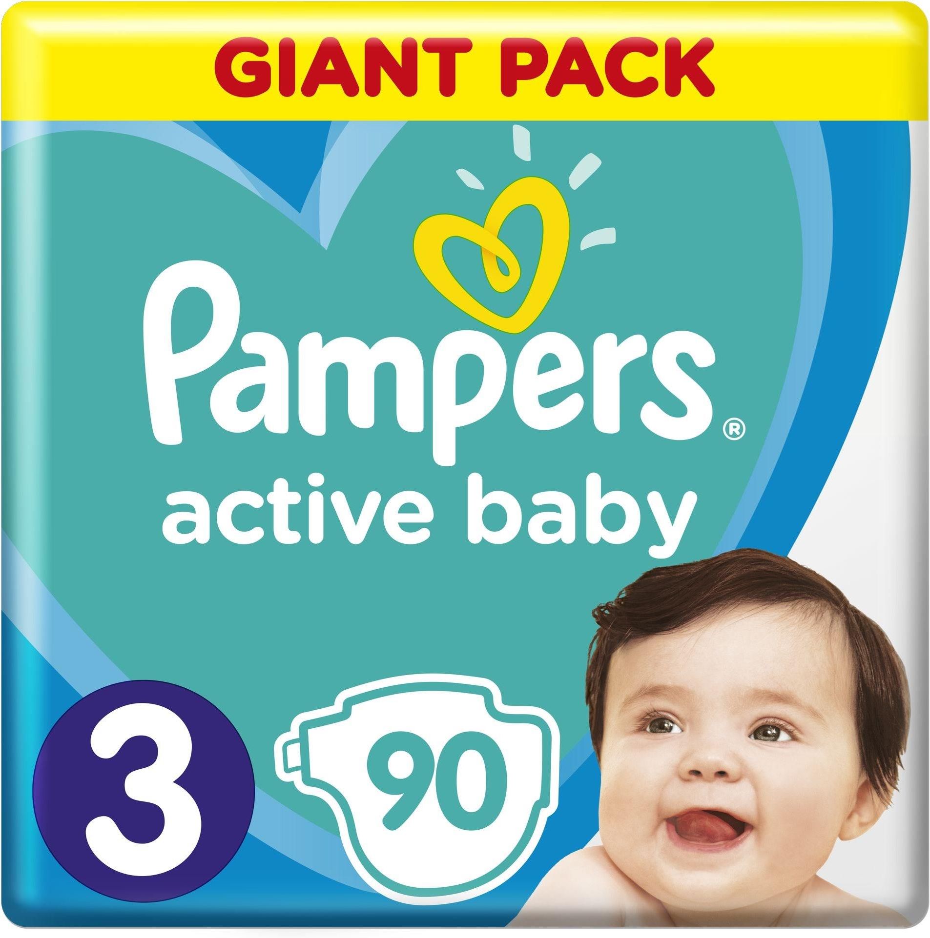 pampers active baby dry 3 208 szt ceneo