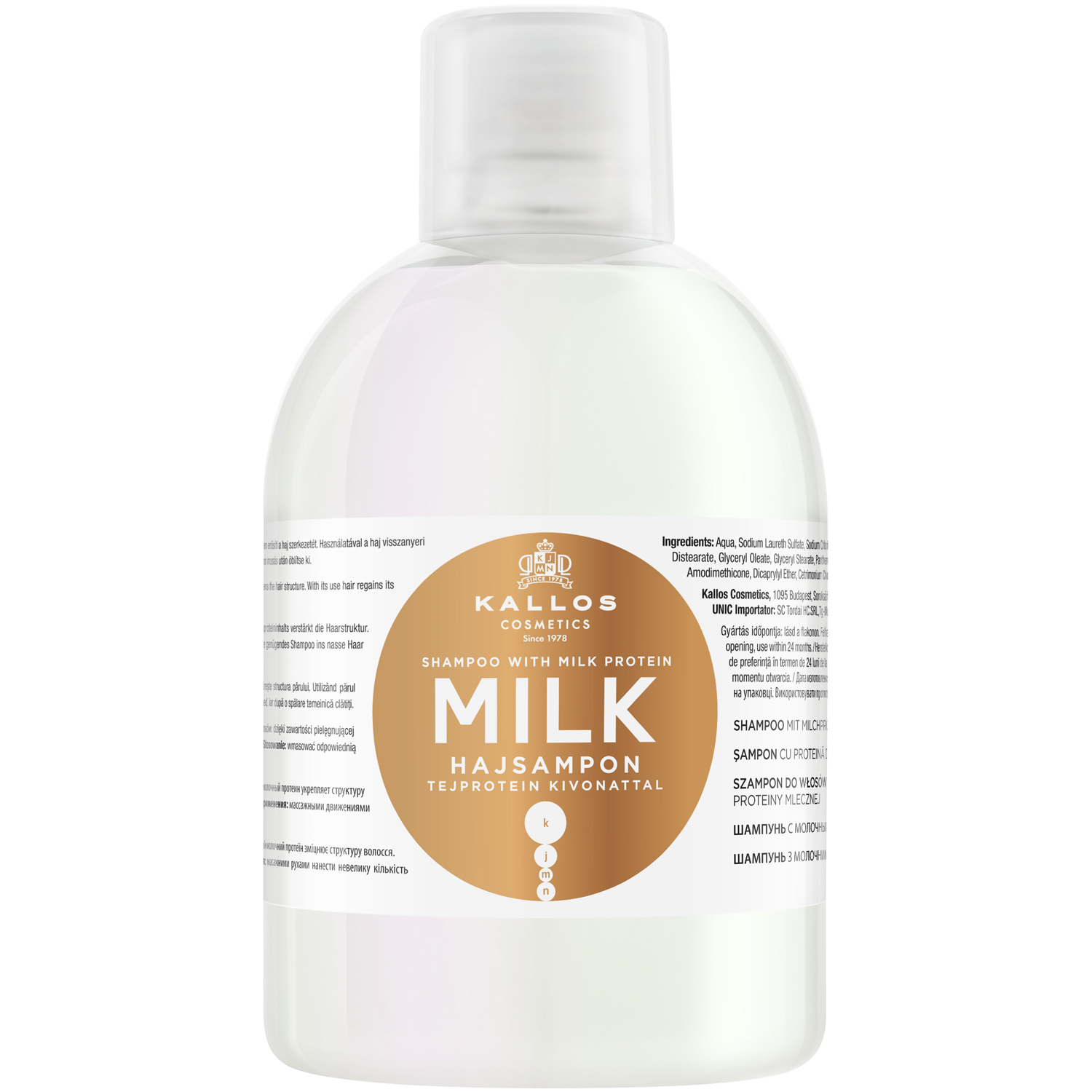 kallos szampon milk