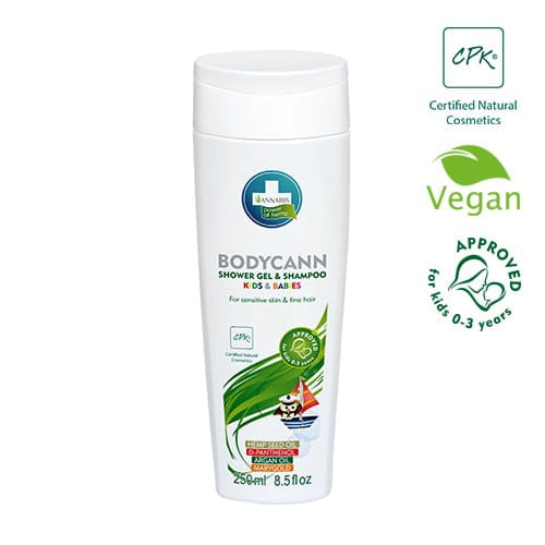 bodycann szampon konopny dla dzieci 250ml