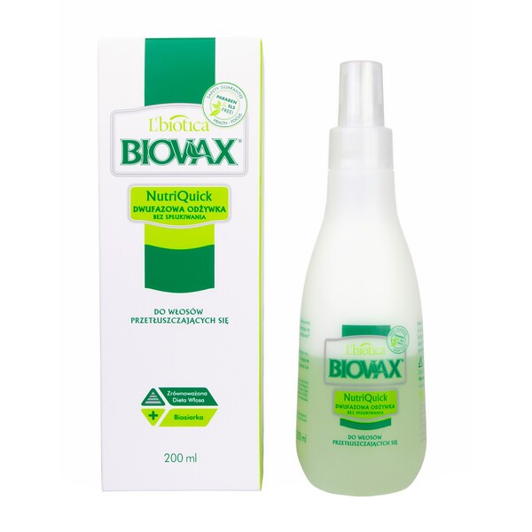 biovax bb odżywka do włosów przetłuszczających się 200 ml