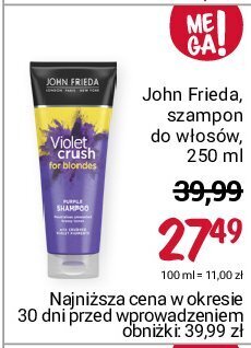 szampon przeciw żółknięciu włosów rossmann