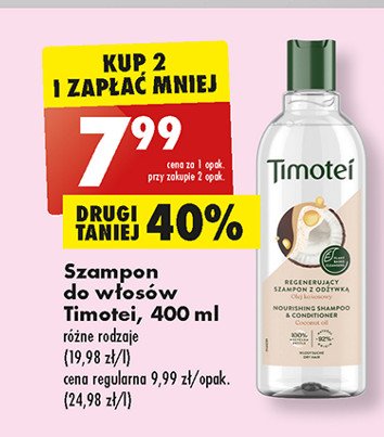 timotei szampon zachwycające wzmocnienie cena