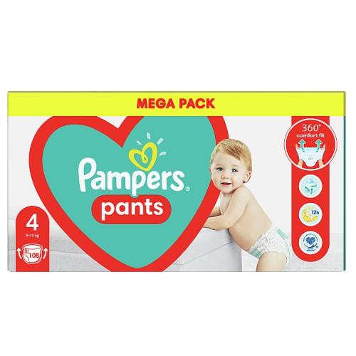 pampers pieluchomajtki maxi pants 4