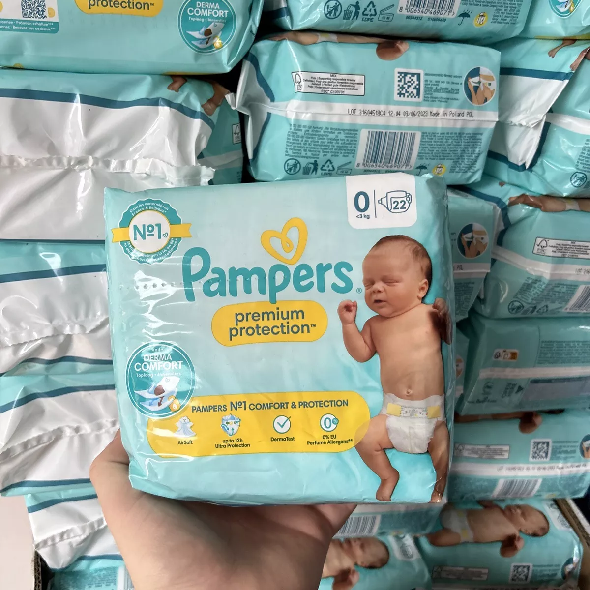 pampers 4+ active fit male paczki