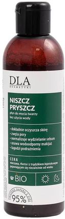 kosmetyki dla niszcz pryszcz płyn do mycia twarzy