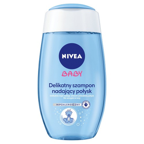 nivea baby delikatny szampon nadający połysk