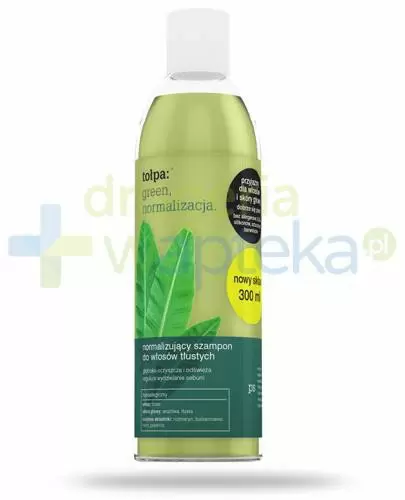 tołpa green normalizujący szampon do włosów tłustych