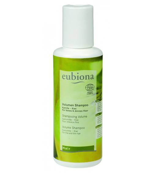 eubiona szampon zwiększający objętość z rumiankiem i kiwi