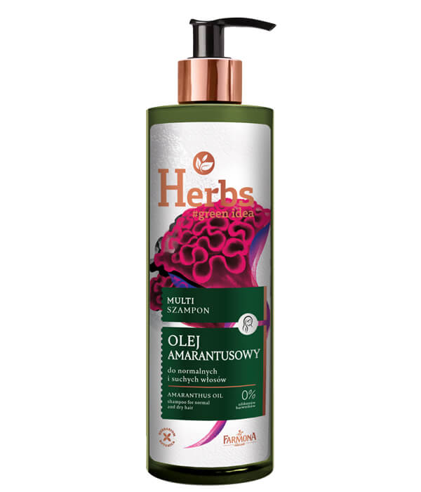 farmona herbal szampon do włosów olej amarantusowy