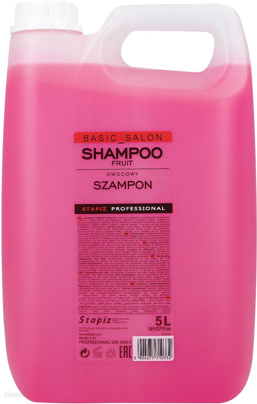 szampon do włosów owocowy