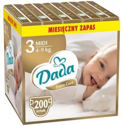 pieluchy dada 62 sztuk ceno