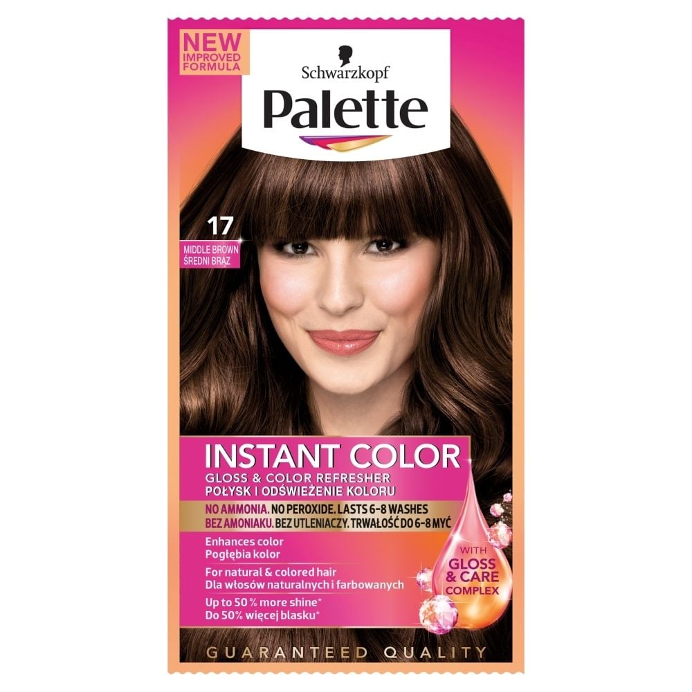palette instant color szampon koloryzujący nr 17