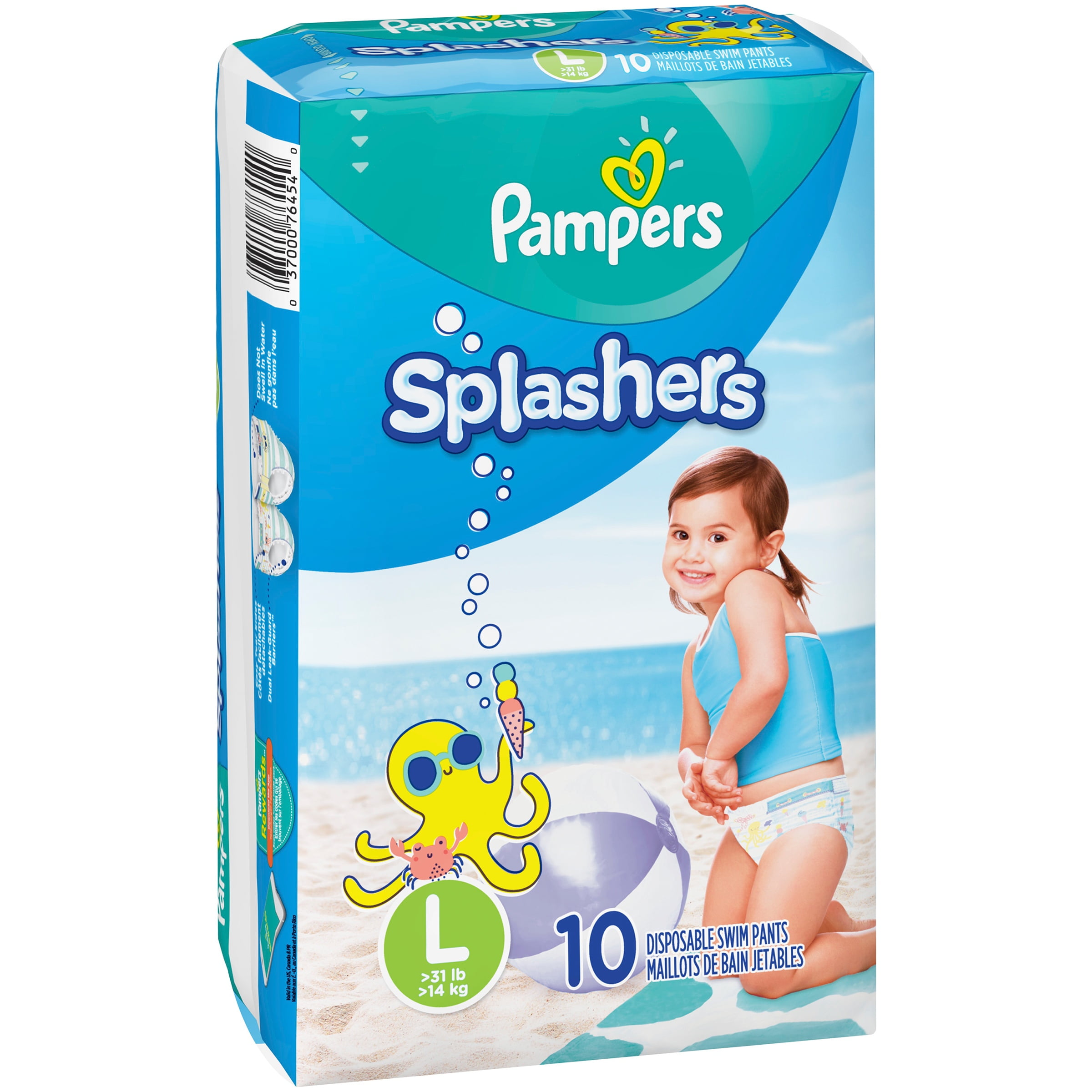 pampers splashers size 2