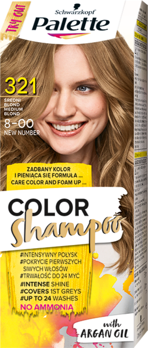 popraw odcien blond szampon koloryzujący