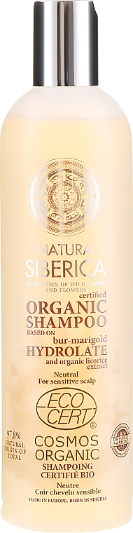 natura siberica szampon chroniący kolor do włosów farbowanych bio skład