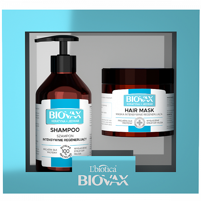 biovax keratyna i jedwab szampon hebe
