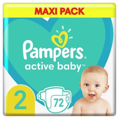 pampers 72 cena