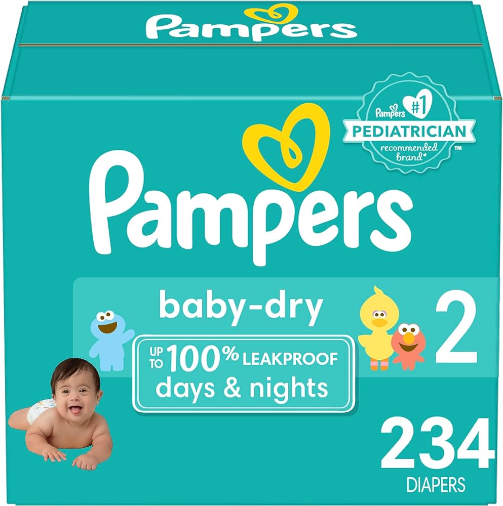 pampers soft and dry 2