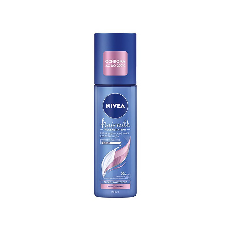 ekspresowa odżywka do włosów nivea hairmilk